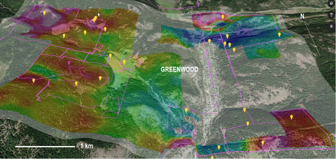 Ximen Mining Identifies Gold and Copper Targets at The Bud-Elk Project — Greenwood BC – Ximen Mining Corporation